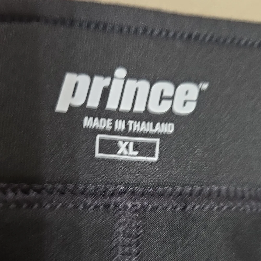 Prince Women's Black Athletic Skort Tennis‎ Golf Stretch Comfort Size XL EUC